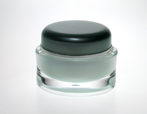 Articolo: VASO CREMA OVALE ML. 50 VERDE VETR., Codice: VC-0100-15